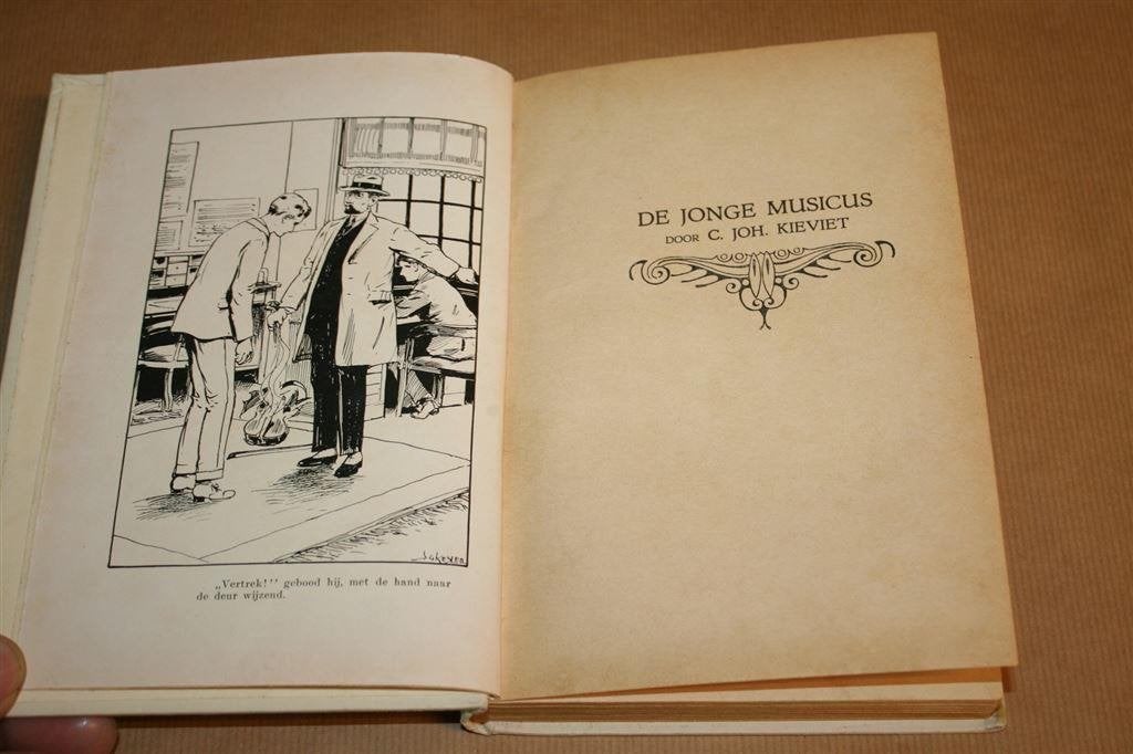 De jonge musicus. Kieviet. Uitg. Kluitman 1927., Ophalen of Verzenden, Gelezen