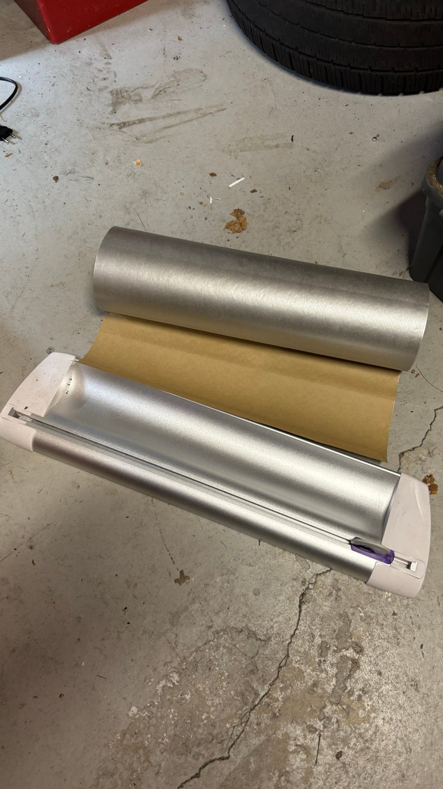 Snijmachine inclusief rol cadeau papier, Geschikt voor snijden, Gebruikt, Zilver, Overige thema's