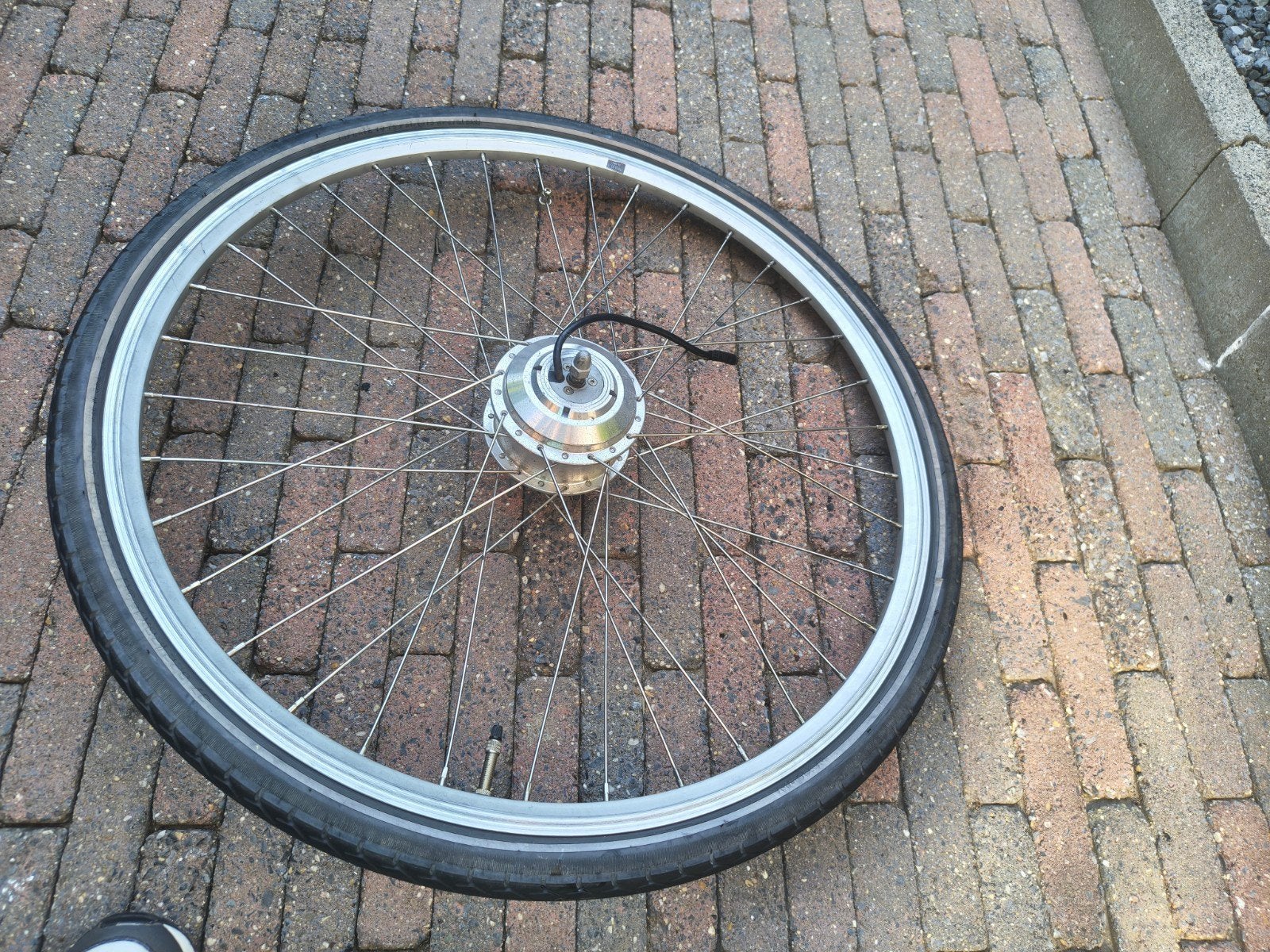 voorwielmotor Matra 9 pins 36v, Ophalen, Zo goed als nieuw, Elektrische fiets, Motor