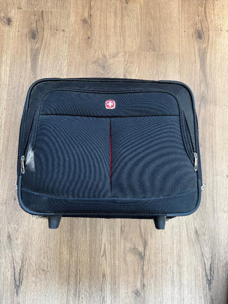 Wenger | Trolley / laptoptas | Zwart, Ophalen, 17 inch of meer, Gebruikt, Trolleytas