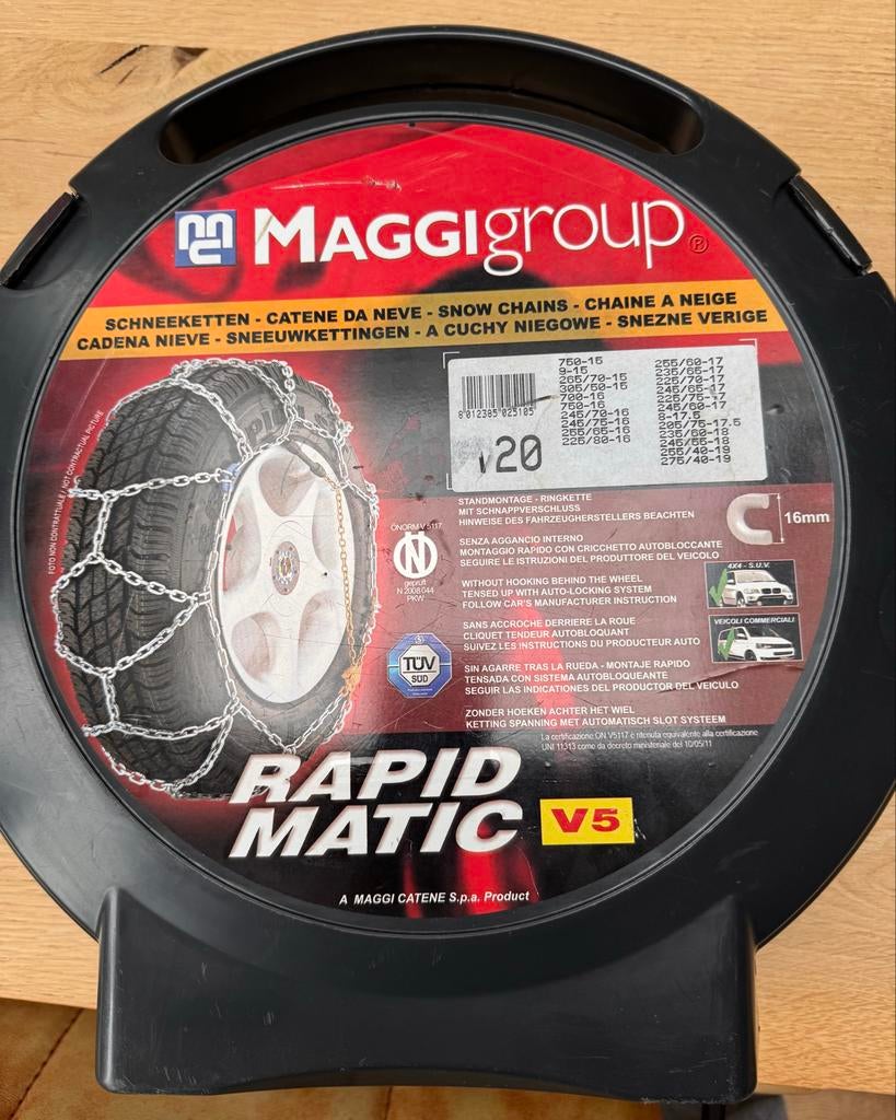 Sneeuwkettingen Maggi Group Rapid Matic V5 - SUV/Bus, Ophalen, Nieuw