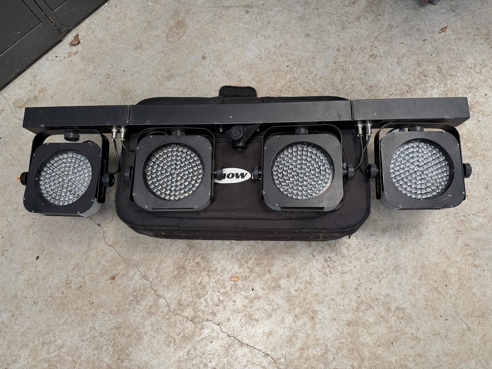 Showtec compact light set, Ophalen of Verzenden, Gebruikt, Licht, Geluidgestuurd