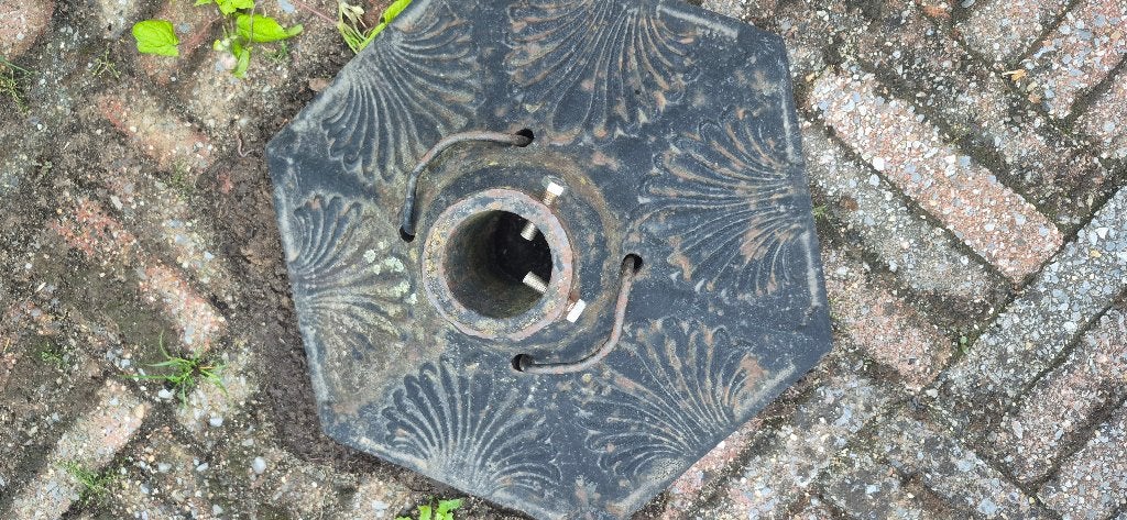 parasolvoet, Tuin en Terras, Ophalen of Verzenden, Parasolvoet, Minder dan 1 meter, Verstelbaar