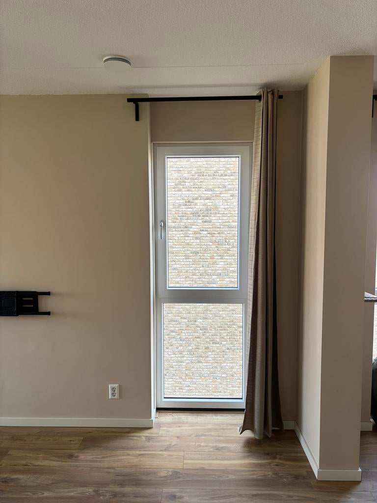 8 nieuwe gordijnen 135x260 cm, 100 tot 150 cm, 200 cm of meer, Beige, Nieuw