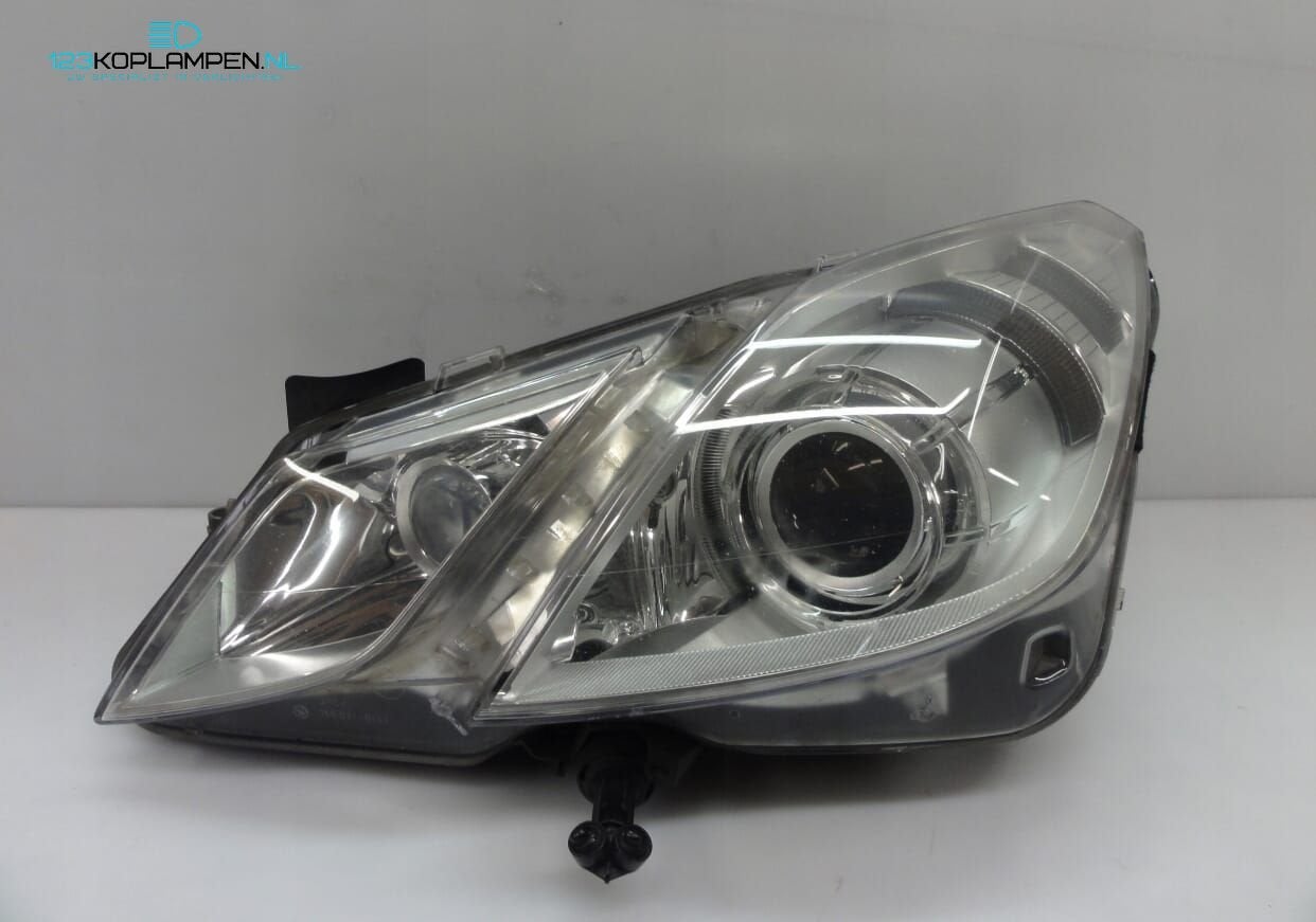 Mercedes E Klasse W207 coupe Bi Xenon koplamp koplampen link, Auto-onderdelen, Verlichting, Ophalen, Gebruikt, -, -