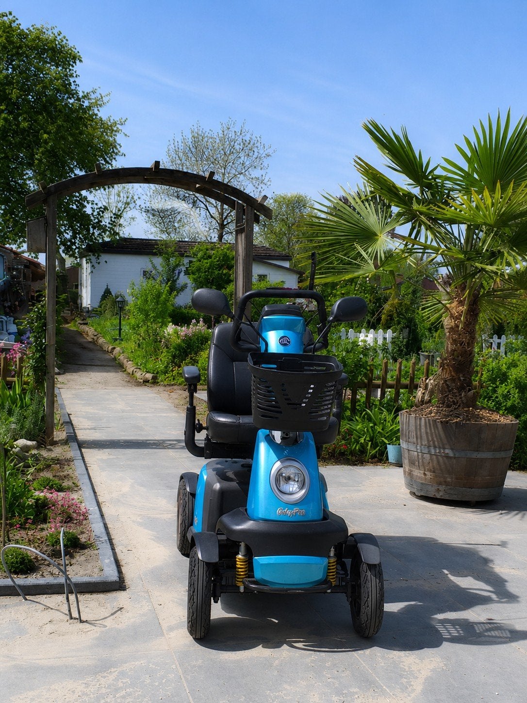 Prachtige en comfortabele Excel Galaxy 4 Scootmobiel, Ophalen, 46 km of meer, Excel, 16 km/u of meer