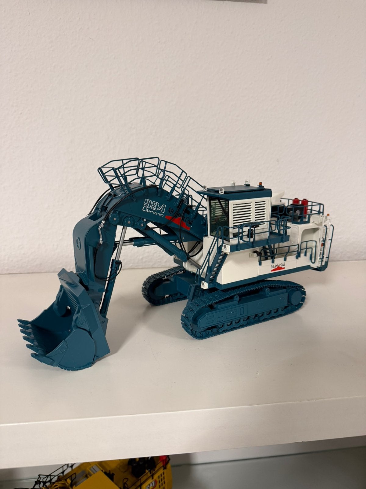 Zeldsaam nzg liebherr 994 mt athur coal nieuw drake conrsd, Ophalen of Verzenden, Nieuw, Hijskraan, Tractor of Landbouw, NZG