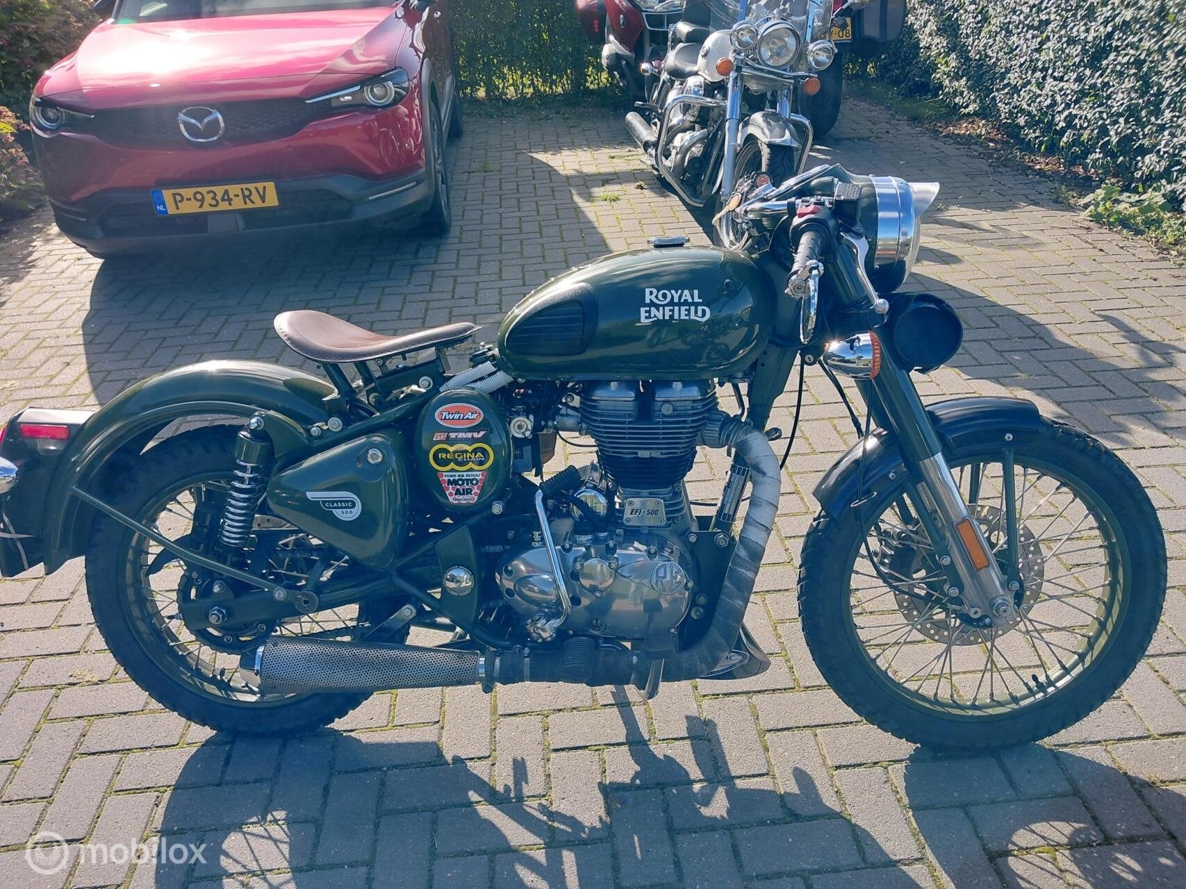 Royal Enfield Bullet 500 Militairy Special 2019 Inruil Kan, 499 cc, Toermotor, ABS, Handgeschakeld