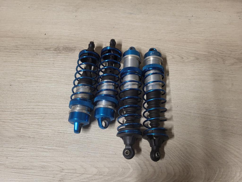 Losi 5ive T schokbrekers, Benzine, Ophalen of Verzenden, Zo goed als nieuw, Onderdeel