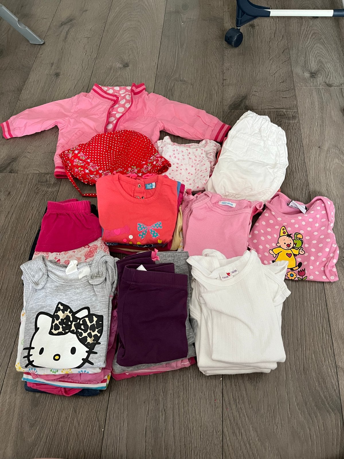Set babykleding zomer maat 62/68 voor meisjes, Ophalen of Verzenden, Gebruikt, Maat 62