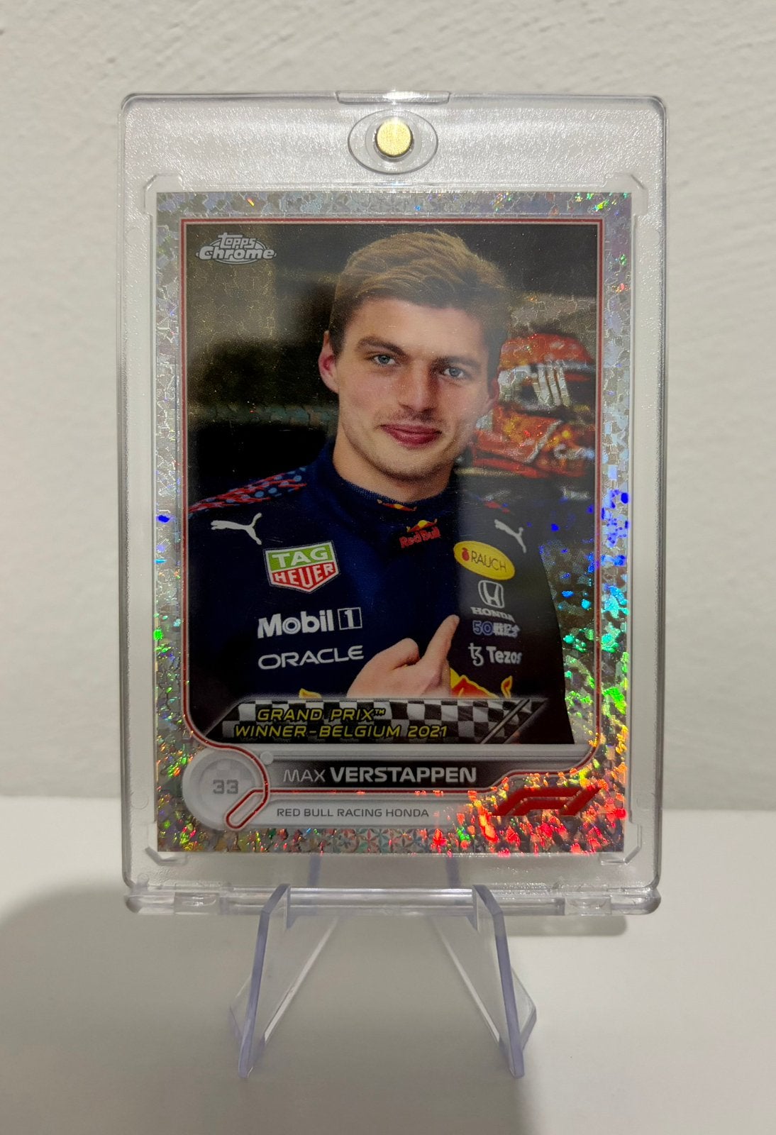Max Verstappen Topps Chrome F1 Grand Prix Winners 018/299, Ophalen of Verzenden, Nieuw, Overige sporten