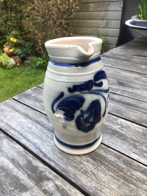 Vintage Keulse schenkkan - 3/4 Liter, Ophalen of Verzenden