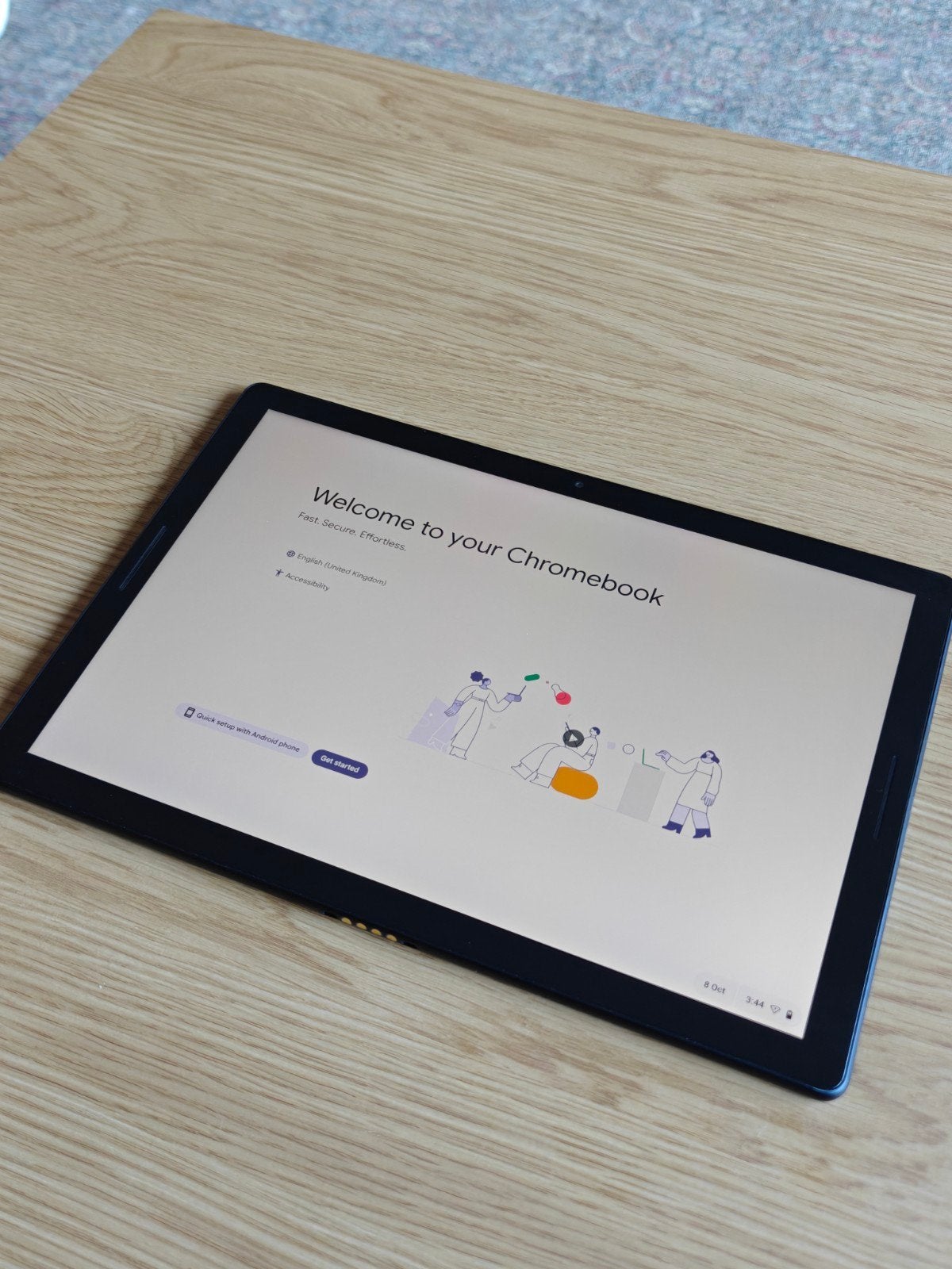 Google Pixel Slate i7 - 12.3 inch - 8GB RAM - 256GB opslag, Google, 8 GB, Touchscreen, Ophalen of Verzenden