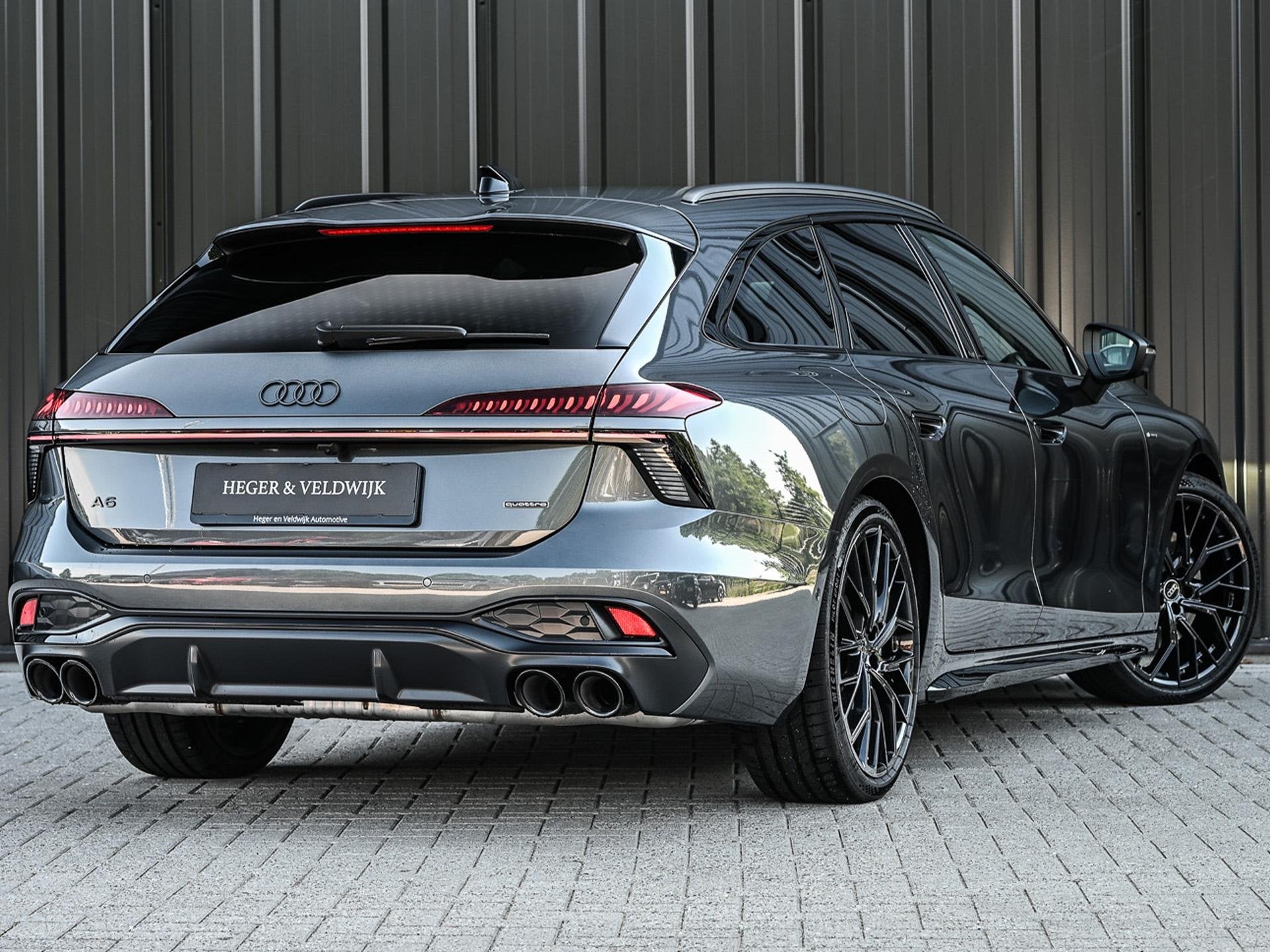 Audi A6 Avant 2.0 e-hybrid quattro S edition | Memory S-Seat, Auto's, Audi, Automaat, Stof, Gebruikt, Euro 6