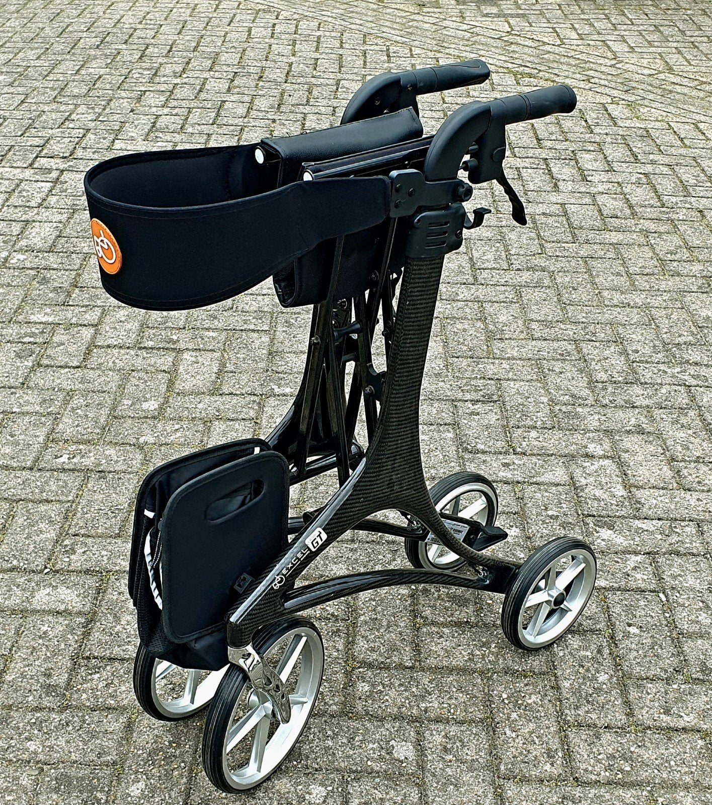 Lichtgewicht rollator Excel GT Carbon NIEUW, Diversen, Rollators, Nieuw, Ophalen of Verzenden, Excel GT Carbon, Opvouwbaar