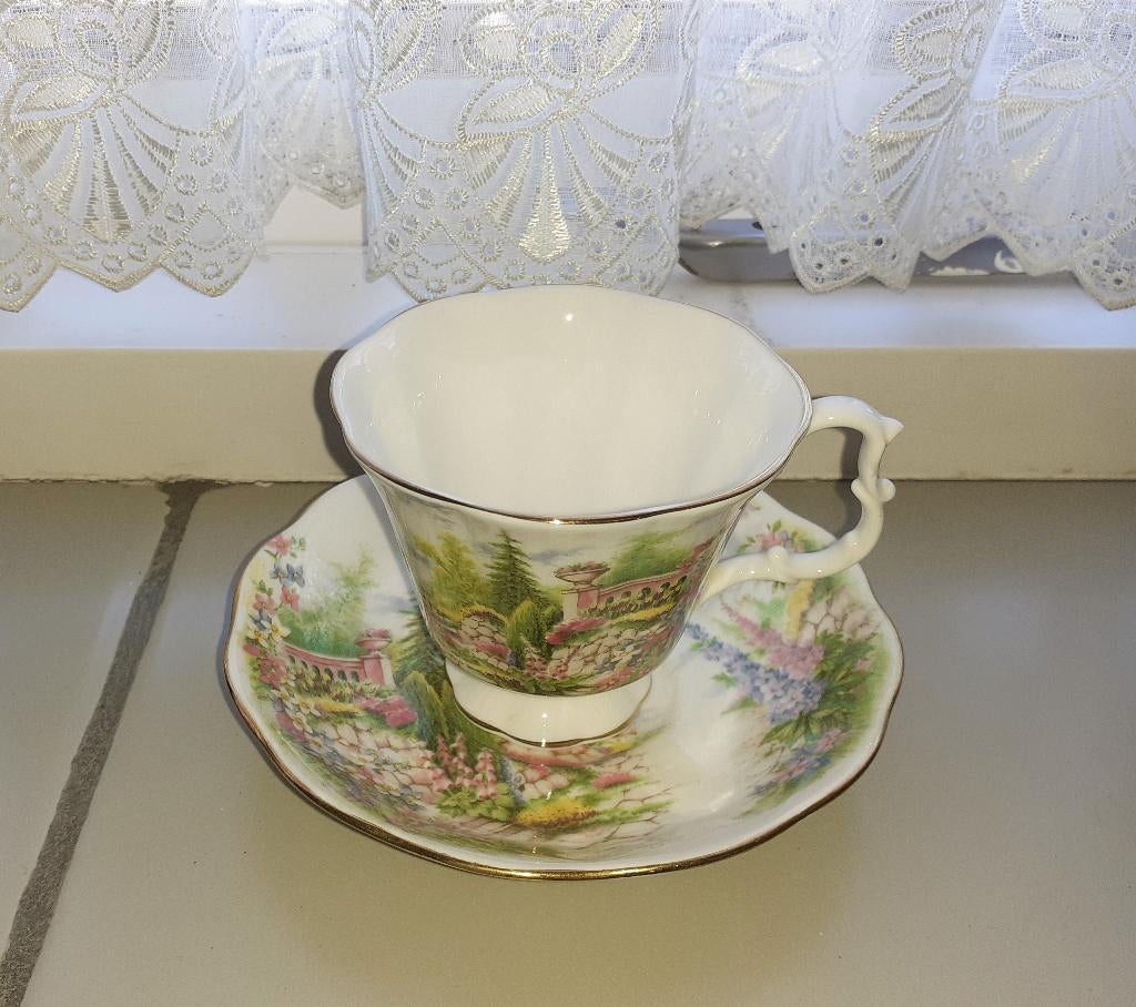 Royal Albert kop en schotel, Ophalen of Verzenden