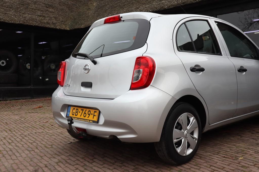 Nissan Micra 1.2 | Airco | Elektrisch pakket (bj 2015), Voorwielaandrijving, Euro 5, Stof, Gebruikt
