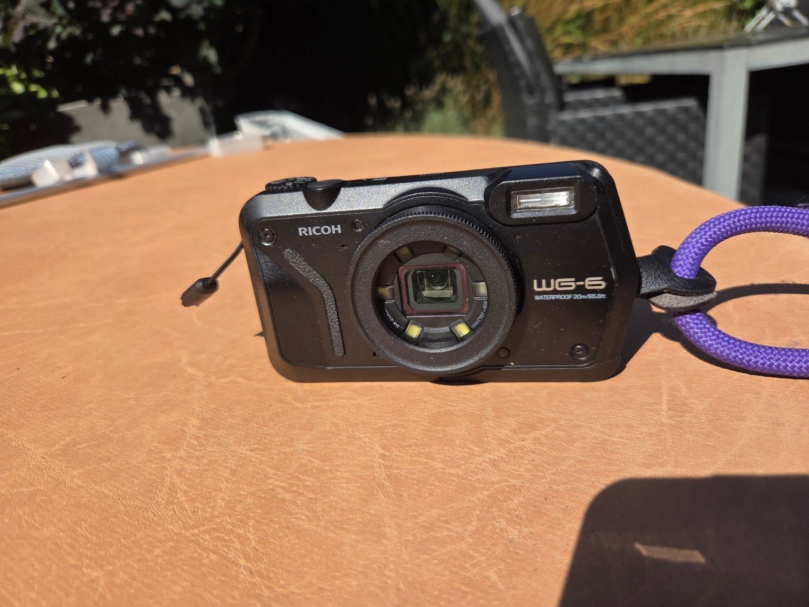 Ricoh WG-6 Waterdichte Compactcamera - Robuust en Veelzijdig, Ophalen of Verzenden, Zo goed als nieuw, Compactcamera, 8 keer of meer
