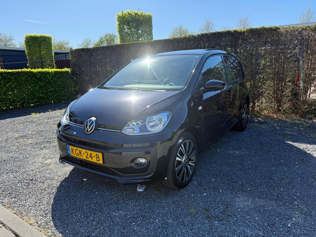 Volkswagen UP! 1.0 TSI BMT high up! Pano | Stoelverwarming, Auto's, Stof, Gebruikt, 4 stoelen, Bedrijf