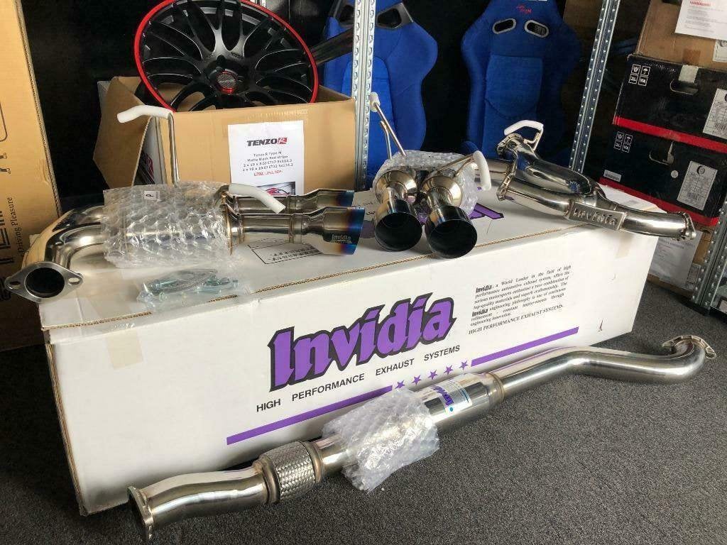 Invidia Gemini R400 catback uitlaat - Subaru Impreza 11-21, Ophalen of Verzenden