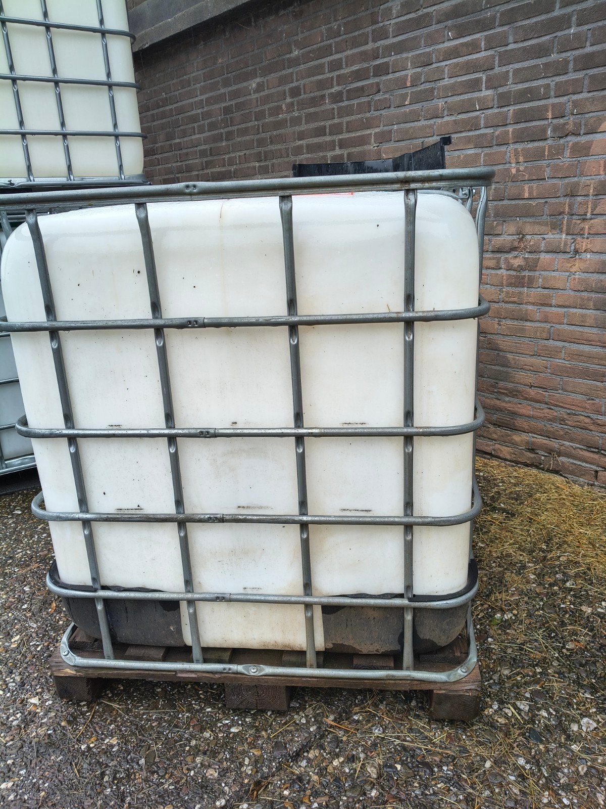 IBC 1000 liter, Ophalen, Kunststof, Met kraantje, 150 liter of meer