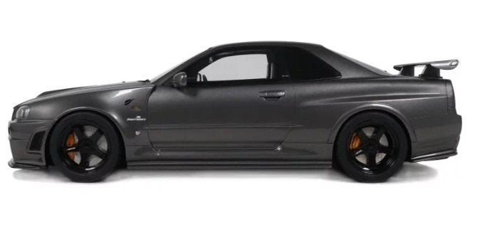 Otto mobile Nissan Skyline GT-R (NISMO) Gun Metal 2005, Ophalen of Verzenden, Nieuw, 1:9 t/m 1:12, Auto