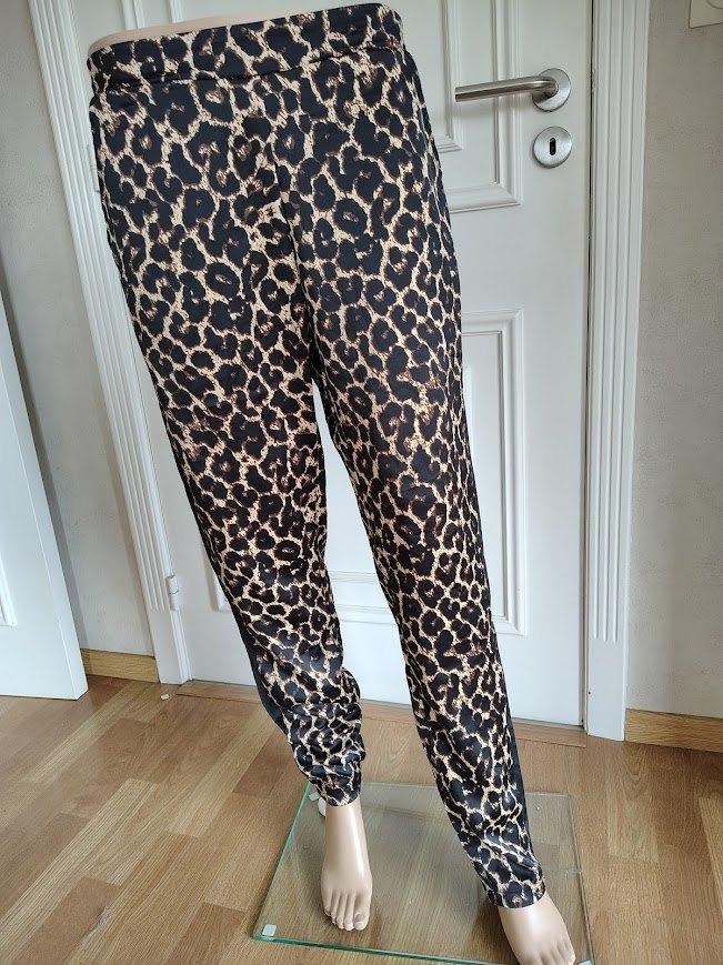 broek van elli white panterprint, Maat 38/40 (M), Bruin, Verzenden, Elli white