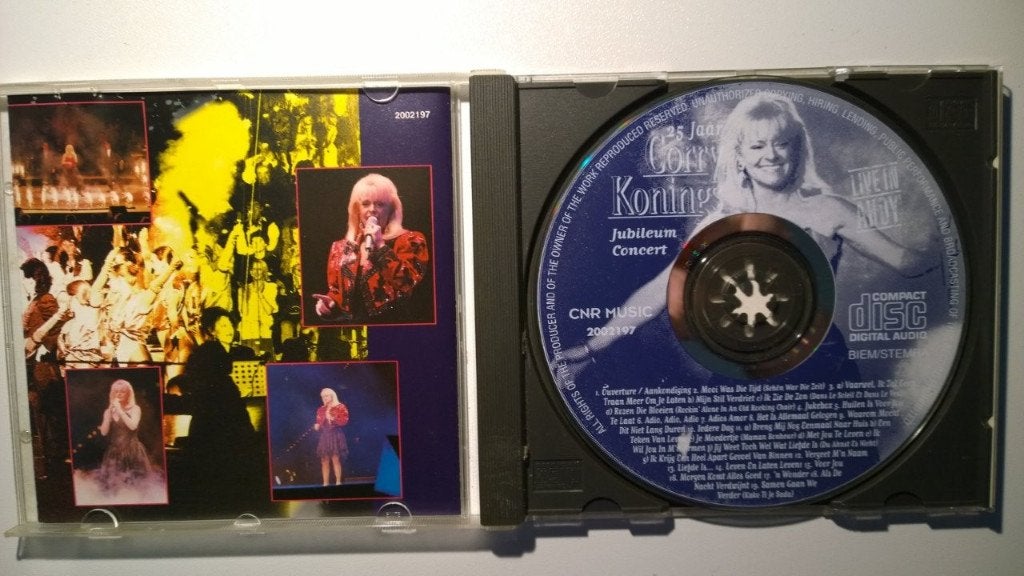 Corry Konings - Live In Ahoy 25 Jaar, Ophalen of Verzenden, Zo goed als nieuw, Pop