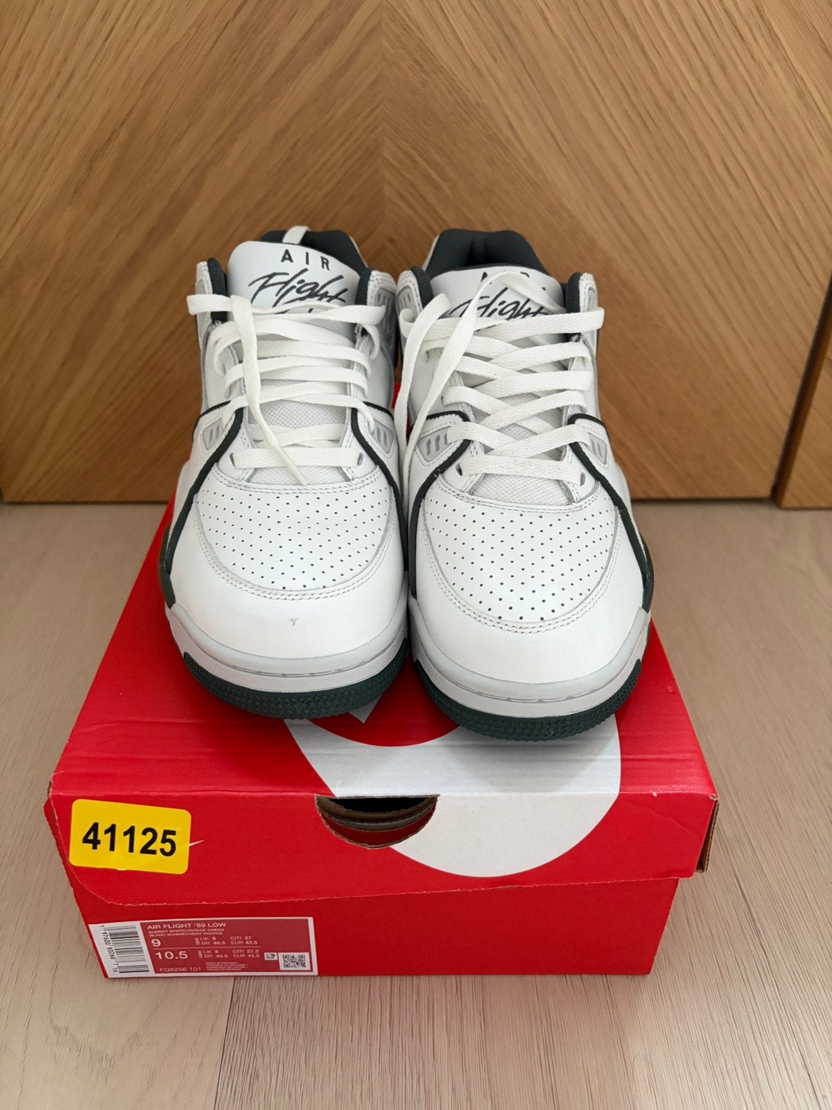 Nike Air Flight 89 Low Gorge Green Heren Sneaker, Kleding | Heren, Ophalen of Verzenden, Nieuw, Wit, Sneakers of Gympen