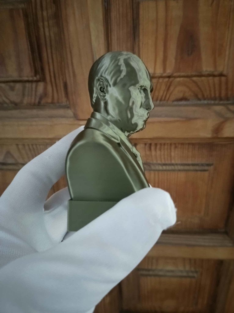 Putin Poetin buste, Minder dan 20 cm, Verzenden, Buste, Kunststof