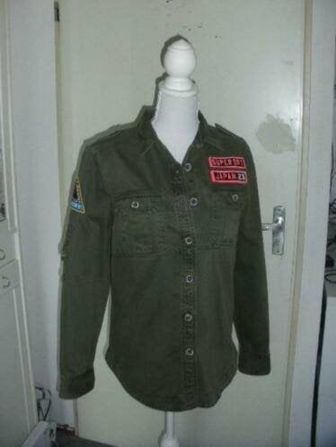 Superdry Military damesblouse, maat L (qwe) nieuw!, Superdry, Maat 42/44 (L), Nieuw, Ophalen of Verzenden