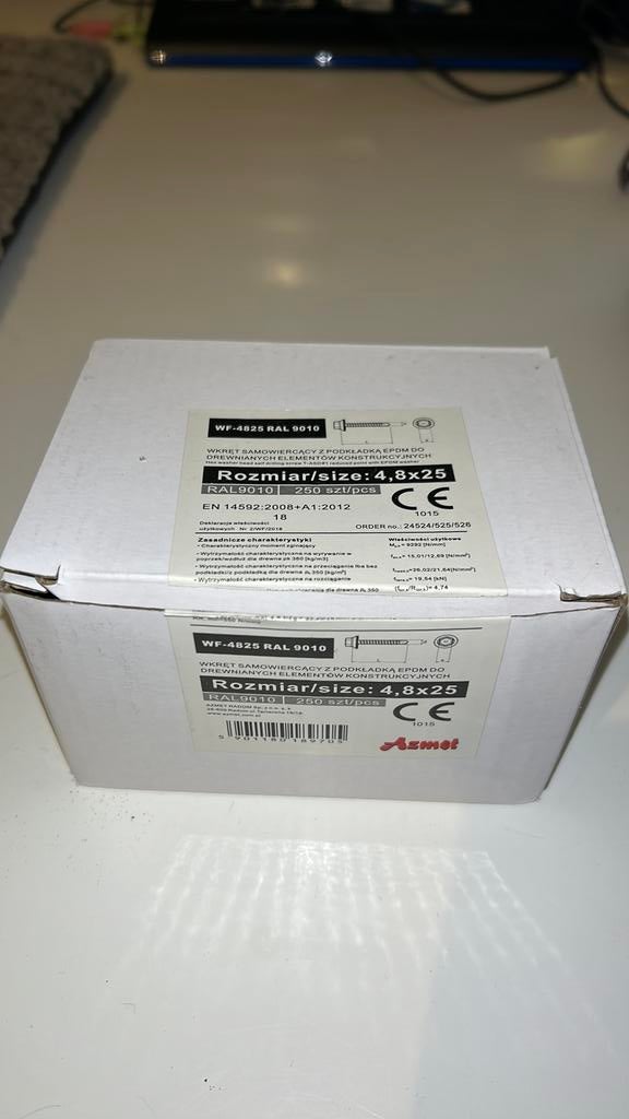 LUN FIX - Dakpanplaatschroeven 4,8x25, Ophalen of Verzenden, Nieuw, Minder dan 50 mm, Schroeven