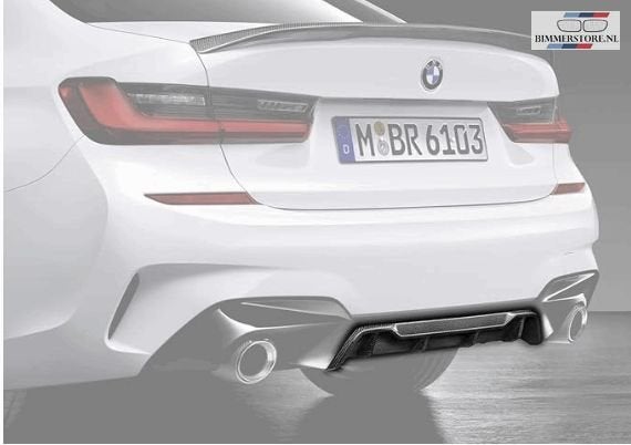 Carbon M - Diffuser achterbumper BMW 3-Serie G20 G21  511924, -, -, Nieuw, Ophalen of Verzenden