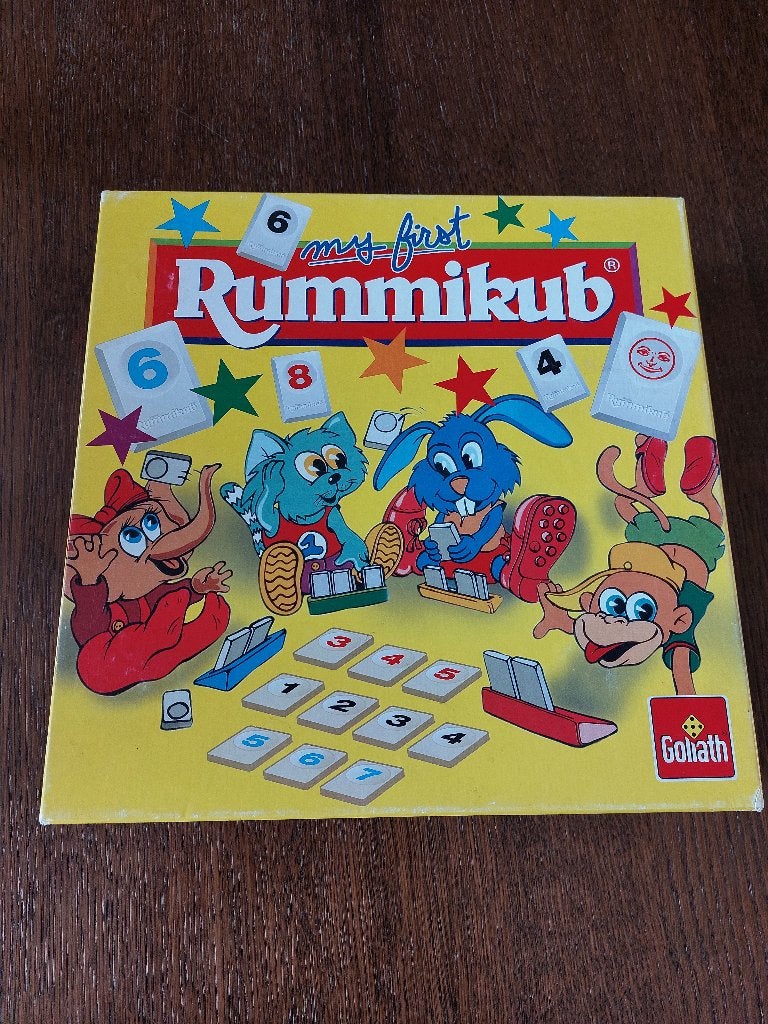 my first rummikub, Hobby en Vrije tijd, Drie of vier spelers, Ophalen of Verzenden, Zo goed als nieuw, Goliath