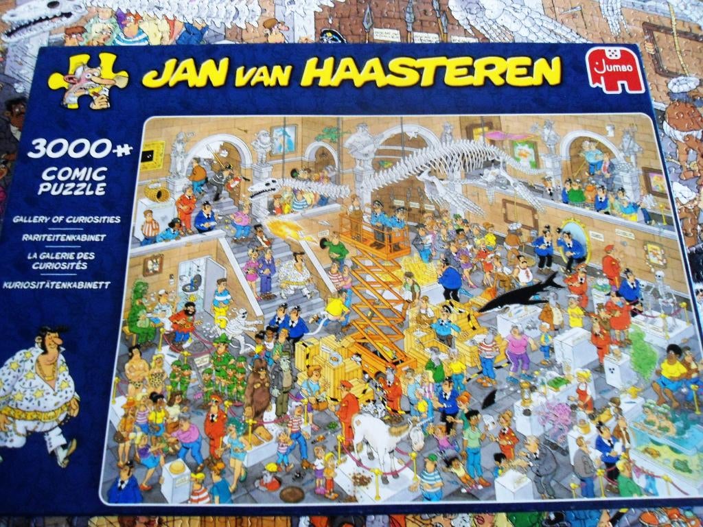 v. Haasteren puzzel 3000 stukjes, geheel compleet, Ophalen, Meer dan 1500 stukjes, Zo goed als nieuw, Legpuzzel