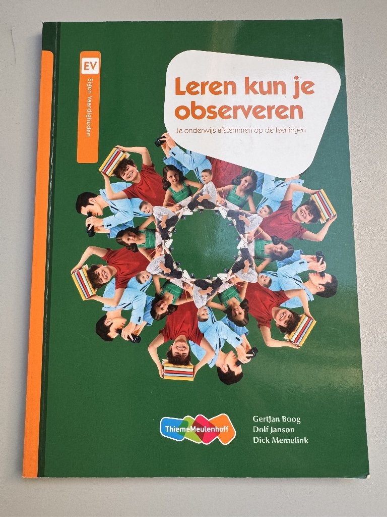 Leren kun je observeren - 9789006951912, ThiemeMeulenhoff, Zo goed als nieuw, Alpha, HBO