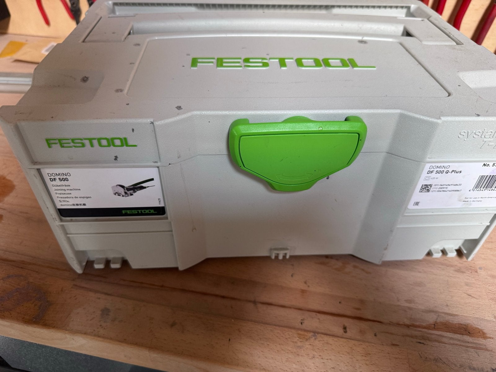 Foto 6 van Festool Domino DF 500 Q-Plus freesmachine