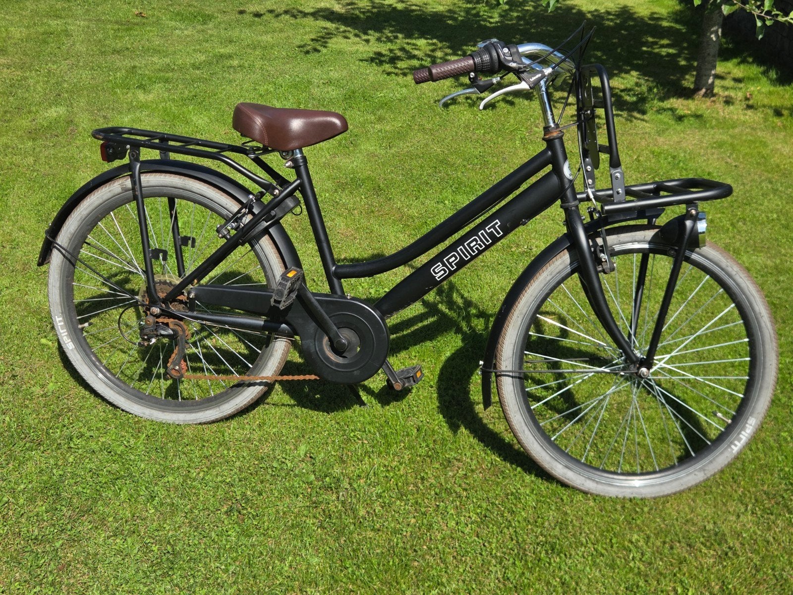 Spirit Transporter Meisjesfiets 24 inch 6-versnellingen, Ophalen, Velgrem, Versnellingen, Spirit