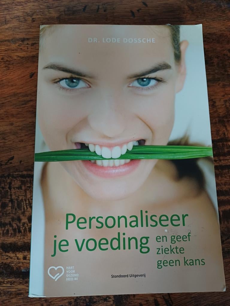 Personaliseer je voeding - Dr. Lode Dossche, Ophalen of Verzenden