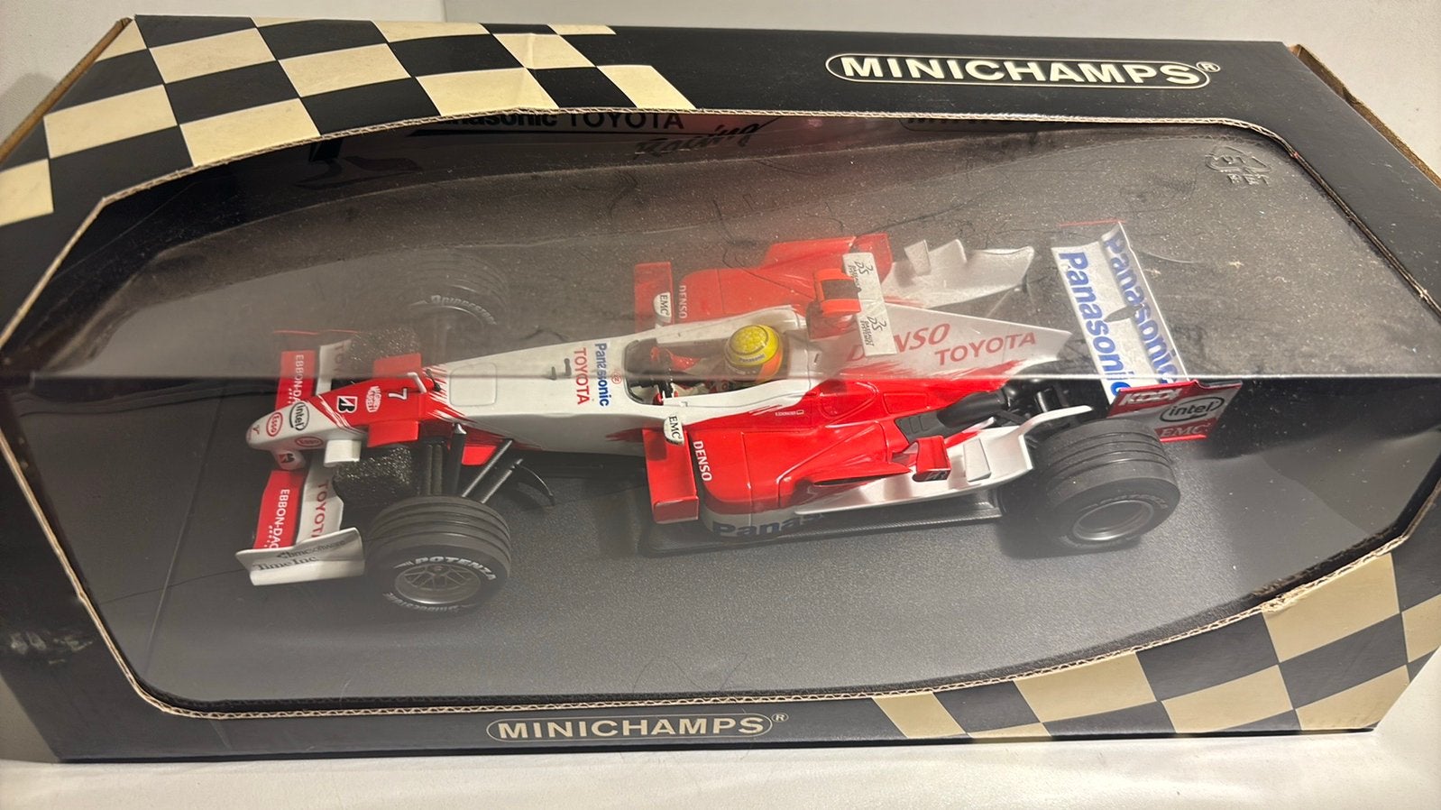 F1 Toyota showcar 2006 R. Schumacher minichamps 1.18, Ophalen of Verzenden, A, A, A