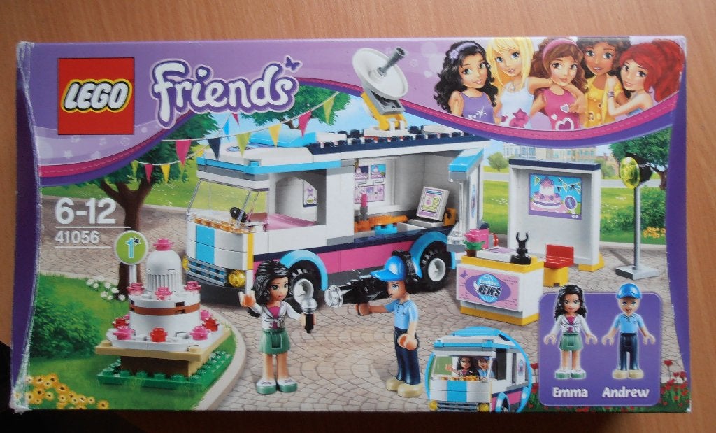 Lego Friends 41056 Heartlake's satelietwagen, Lego, Friends, Ophalen of Verzenden, Zo goed als nieuw