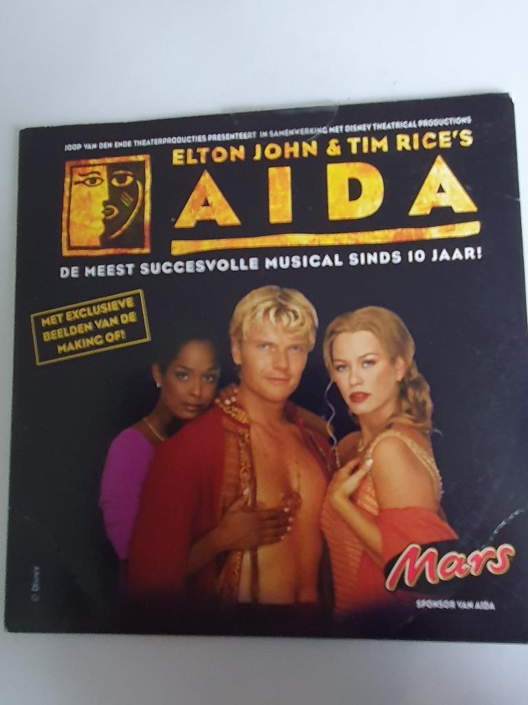Promotie cd musical Aida, Cd's en Dvd's, Ophalen of Verzenden, Zo goed als nieuw