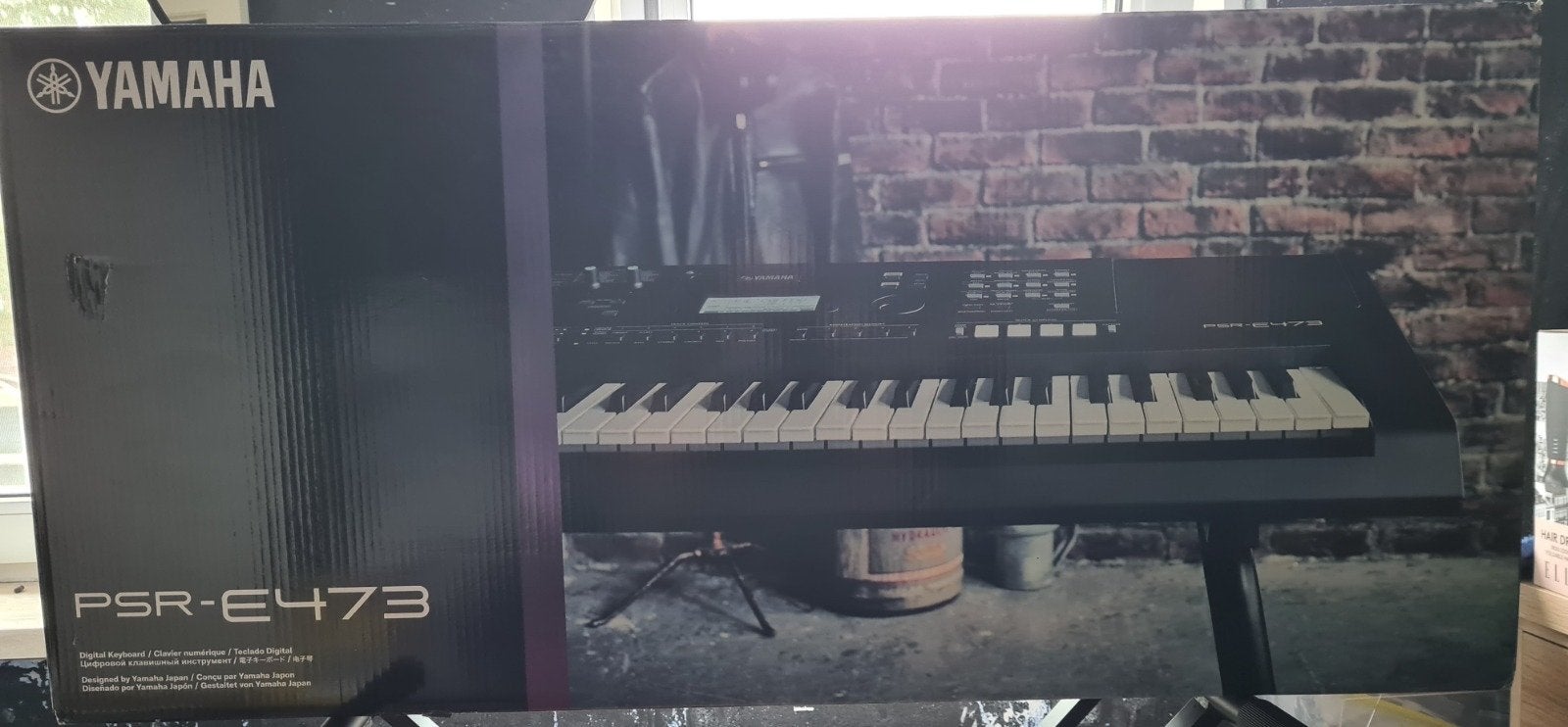 Yamaha PSR-E473 Keyboard - Zo goed als nieuw, Muziek en Instrumenten, Ophalen, 61 toetsen, Yamaha, Zo goed als nieuw