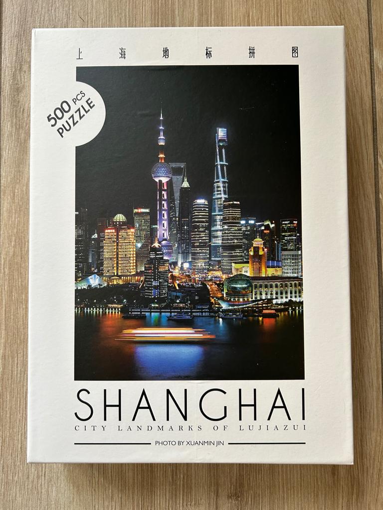 puzzel 500 stukjes van Shanghai nieuw in verpakking!, Ophalen, 500 t/m 1500 stukjes, Nieuw, Legpuzzel