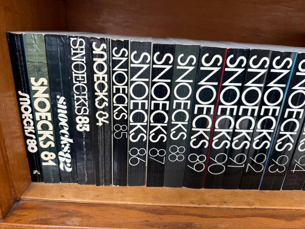 Complete collectie Snoecks jaarboeken 1980-2022, Ophalen of Verzenden, Zo goed als nieuw, België