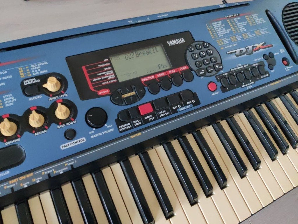Yamaha PSR-D1 DJX - Sampling Keyboard, Ophalen of Verzenden, Zo goed als nieuw, 61 toetsen, Overige merken