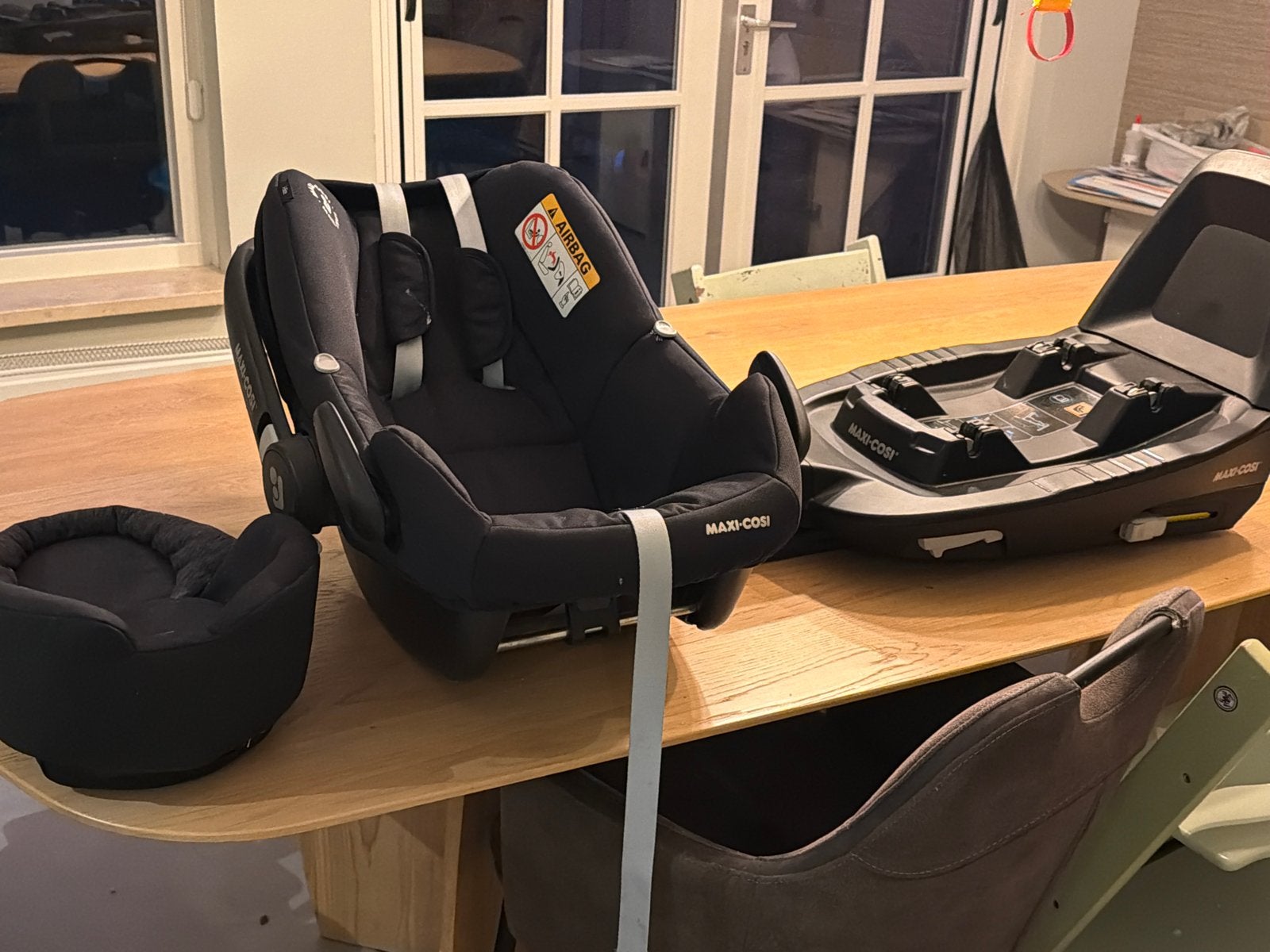 Maxi-Cosi Pebble autostoel, Ophalen, Gebruikt, Zijbescherming, Isofix
