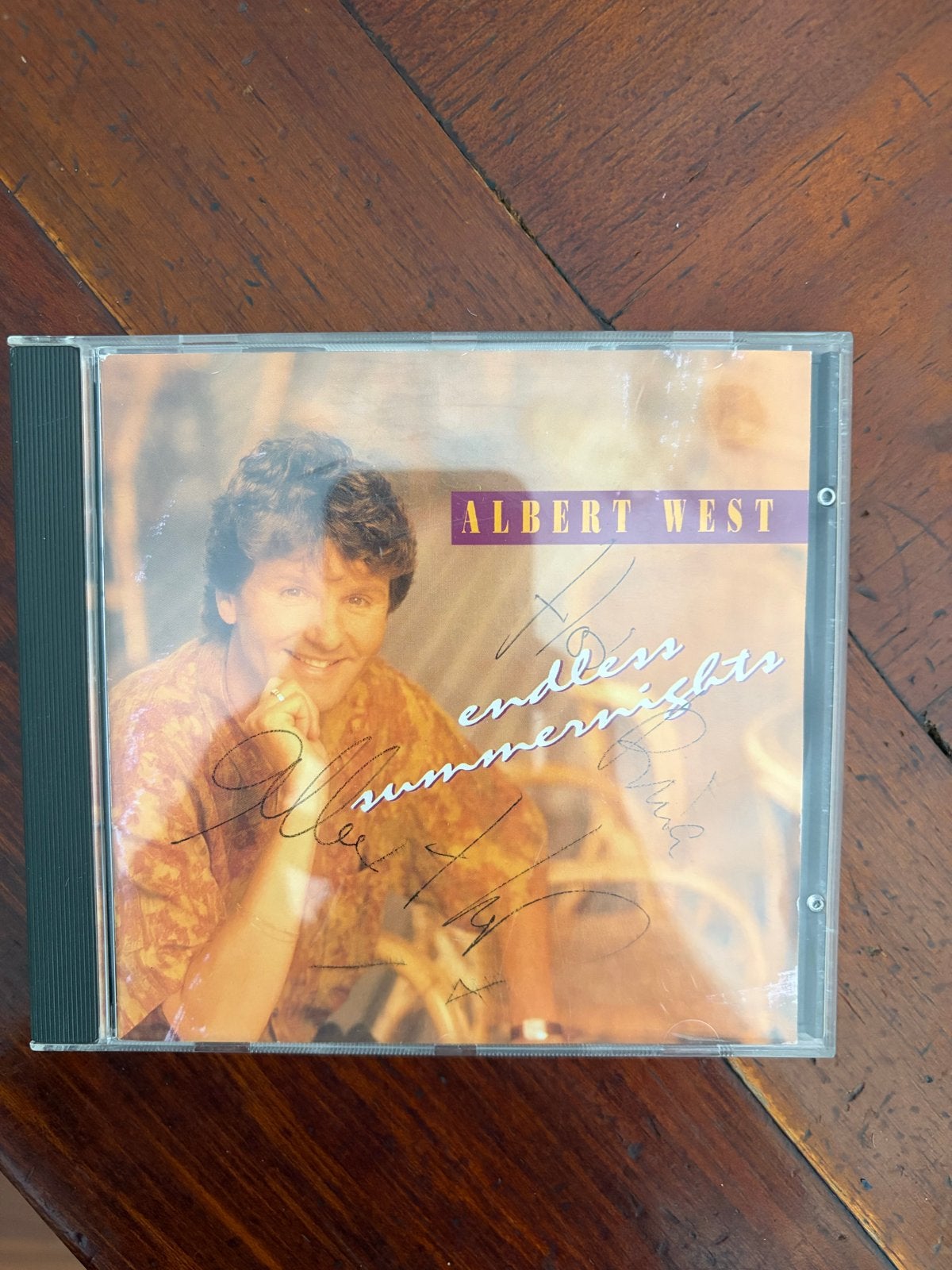 Albert West - Endless Summernights CD (Gesigneerd), Gebruikt, Ophalen of Verzenden, Levenslied of Smartlap, Gesigneerd