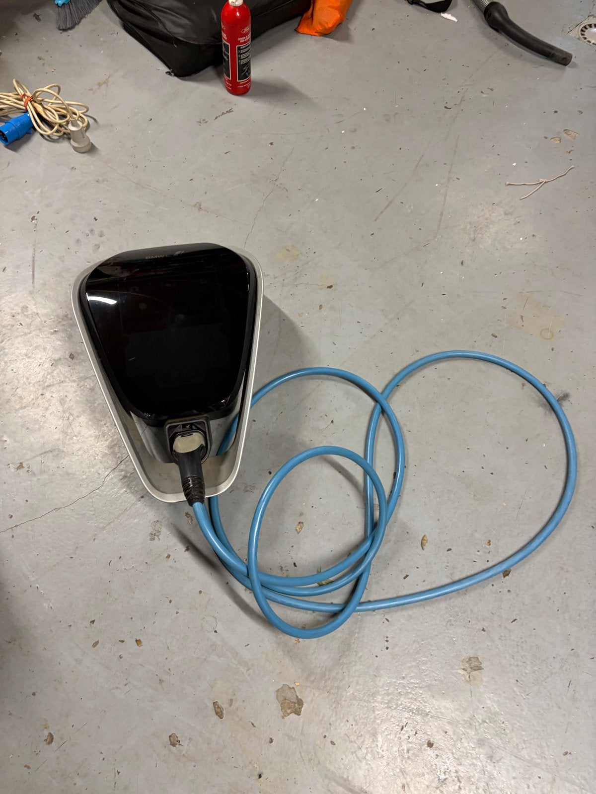 BMW i Wallbox Connect T2 22kW  met kabel, Ophalen, Gebruikt, Laadpaal en Laadkabel