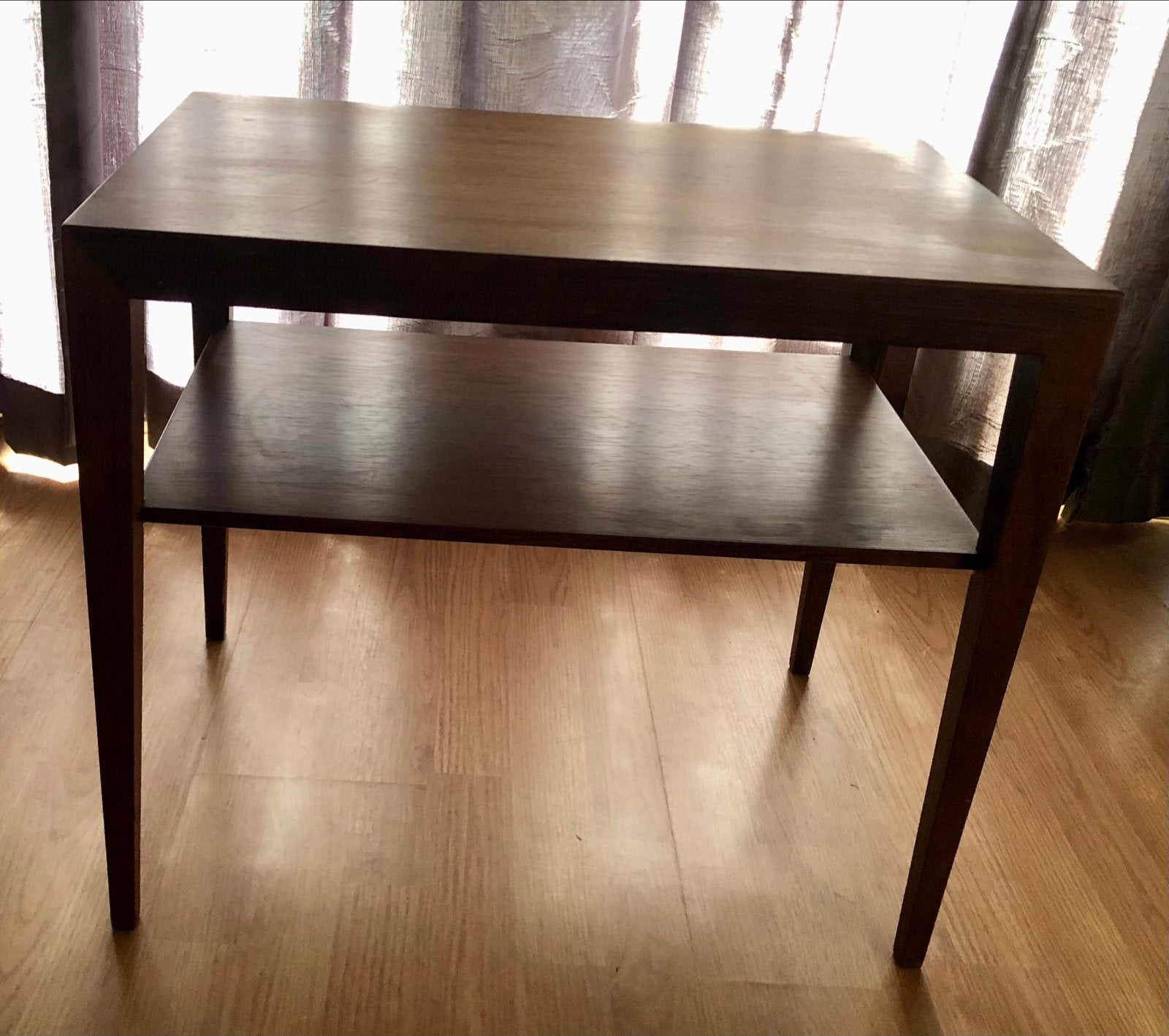 Vintage bijzettafel van palissanderhout, Deens design, Ophalen